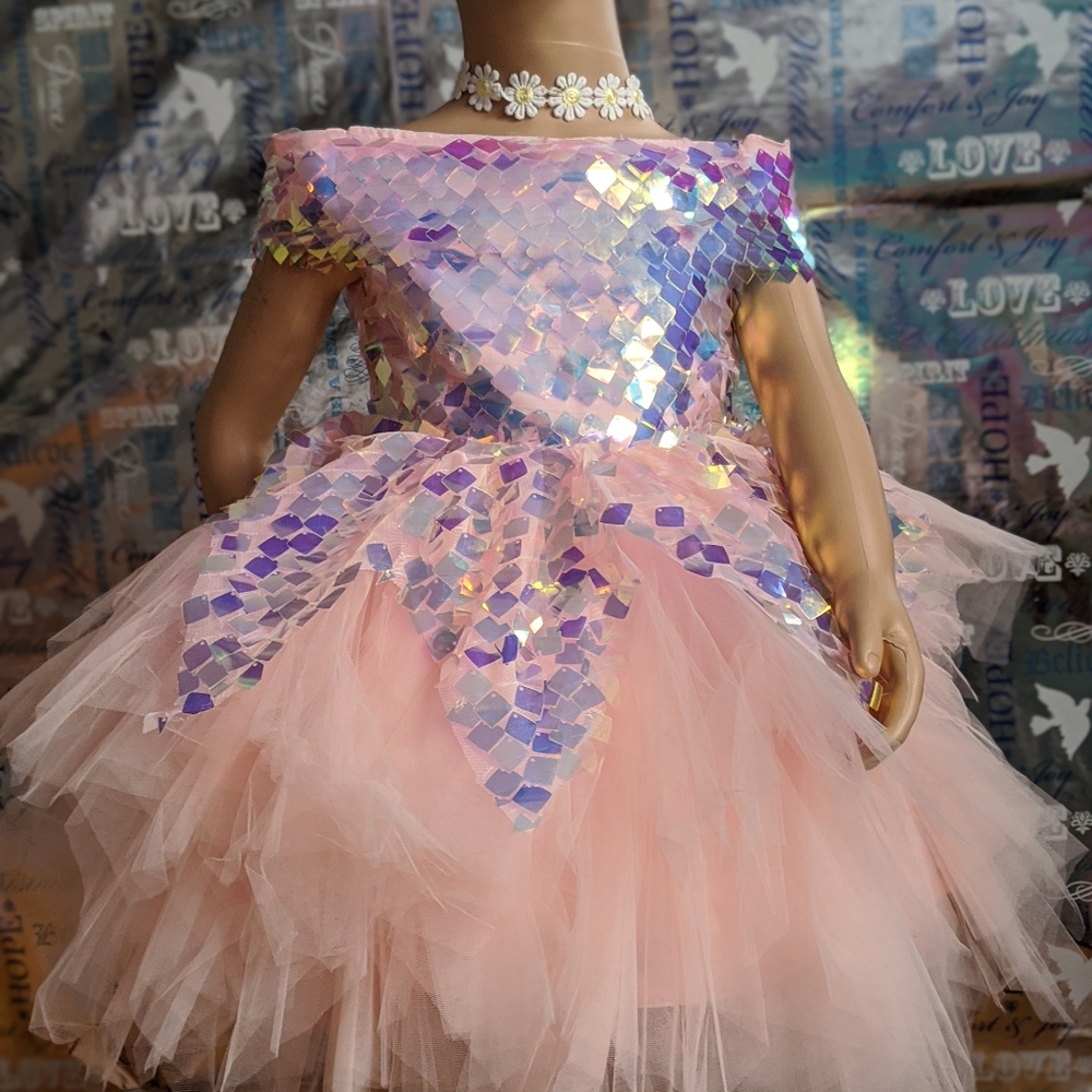 Frozen sequin tutu ballet dress size 3/4